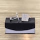 image 5 of Personalised Special Dates Silver Finish Cufflinks Wedding Couple