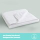 image 4 of Silentnight Summer Breeze 1 Tog Duvet | White | King