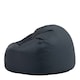 image 4 of Icon Kingston Adult Classic Indoor Outdoor Bean Bag, Charcoal Grey