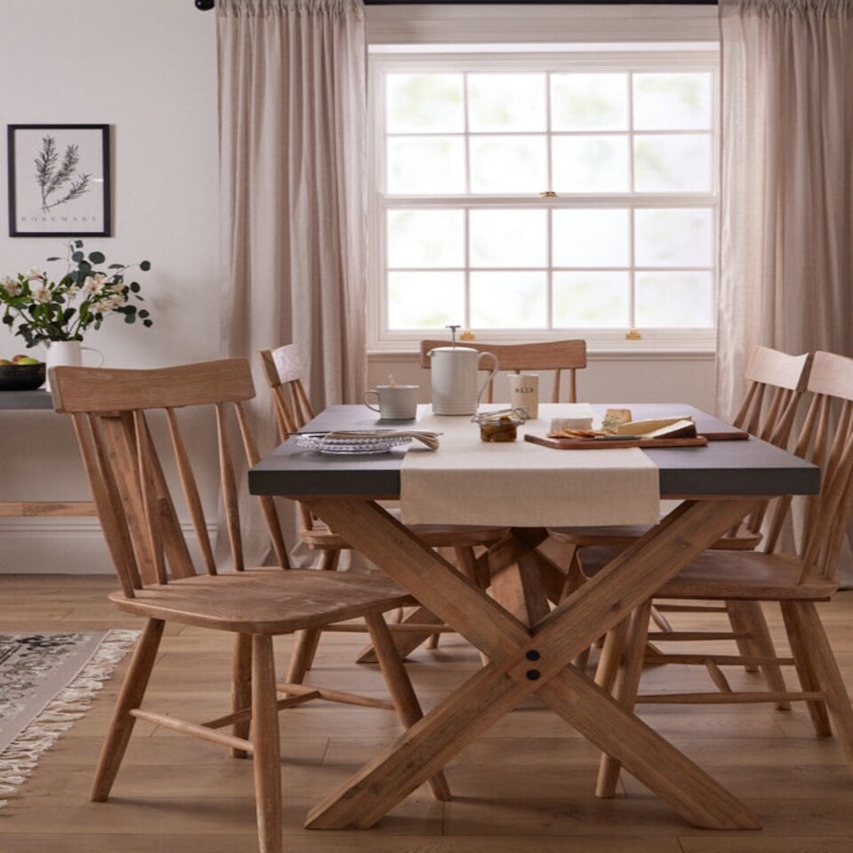 image 1 of Burford Dining Table Grey