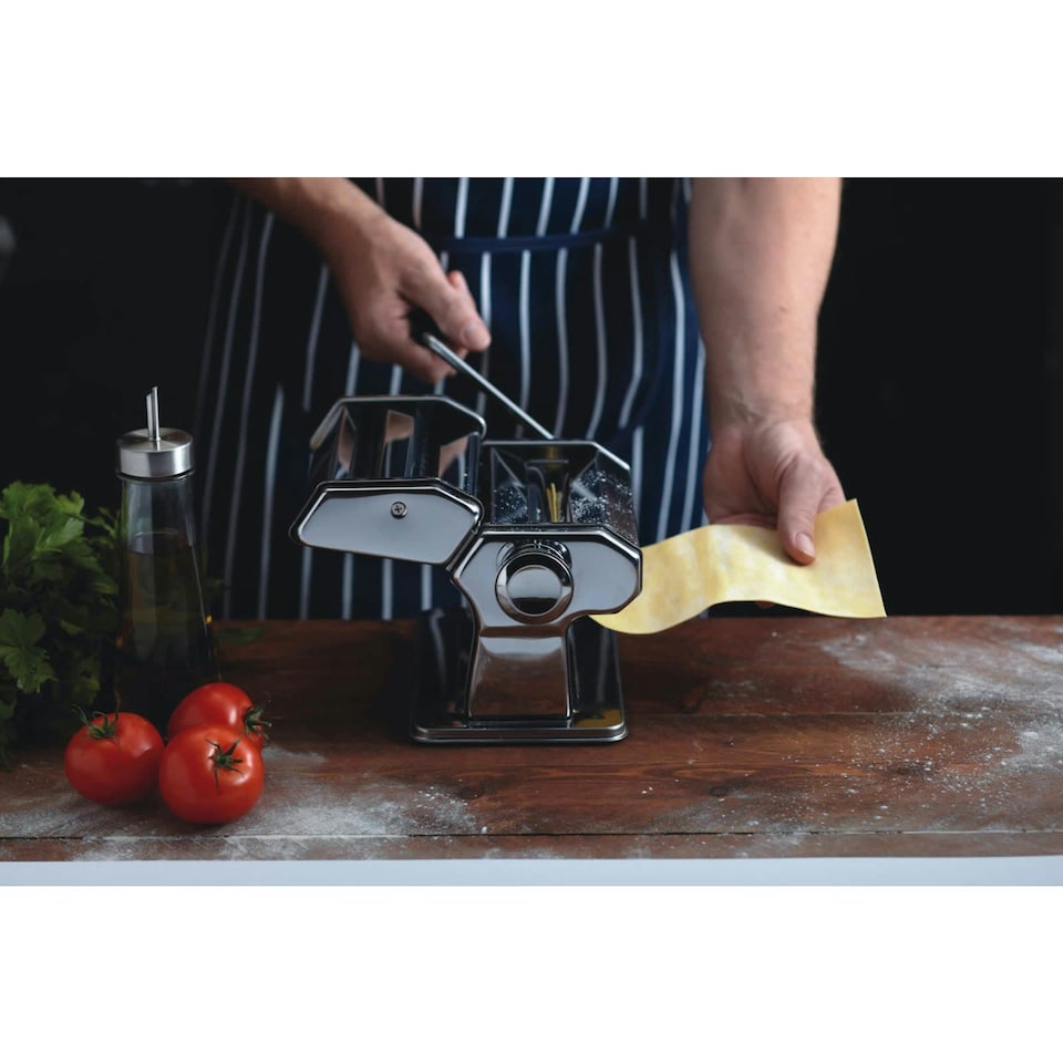 image 1 of KitchenCraft Pasta Machine Silver Stainless Steel