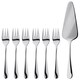 image 2 of Judge Windsor Cake Slice & Set Of 6 Pastry Forks