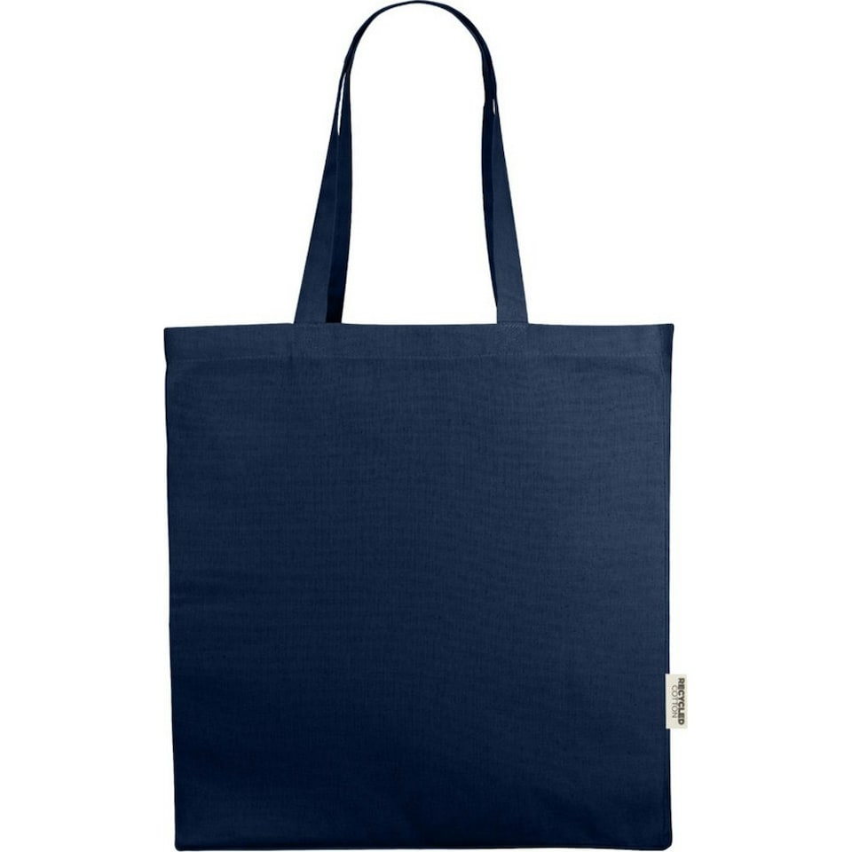 image 1 of Odessa Recycled Tote Bag - Navy - One Size Blue