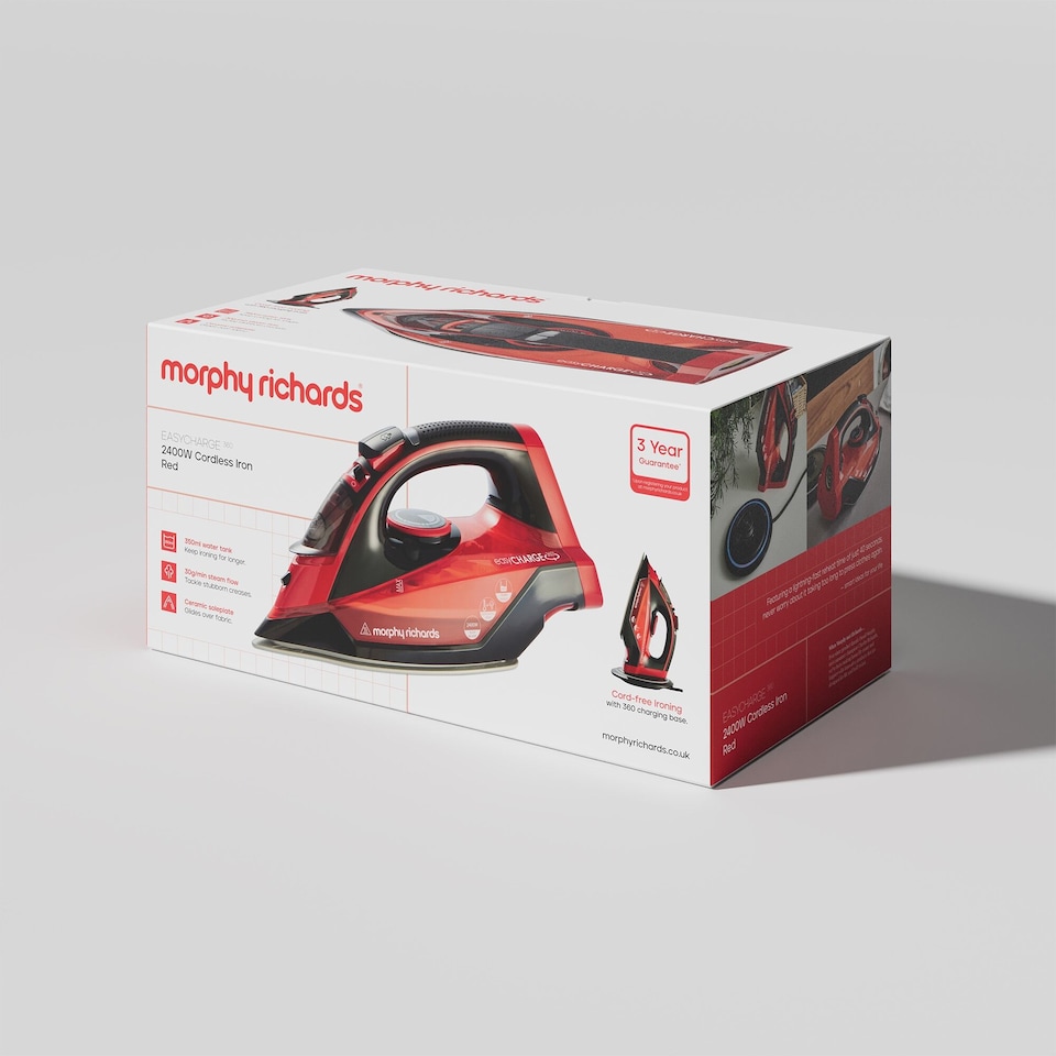 image 1 of Morphy Richards easyCHARGE 2400W Cordless Iron