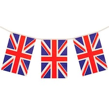 Union Jack PVC Flag Bunting 40m (10 x 4m)
