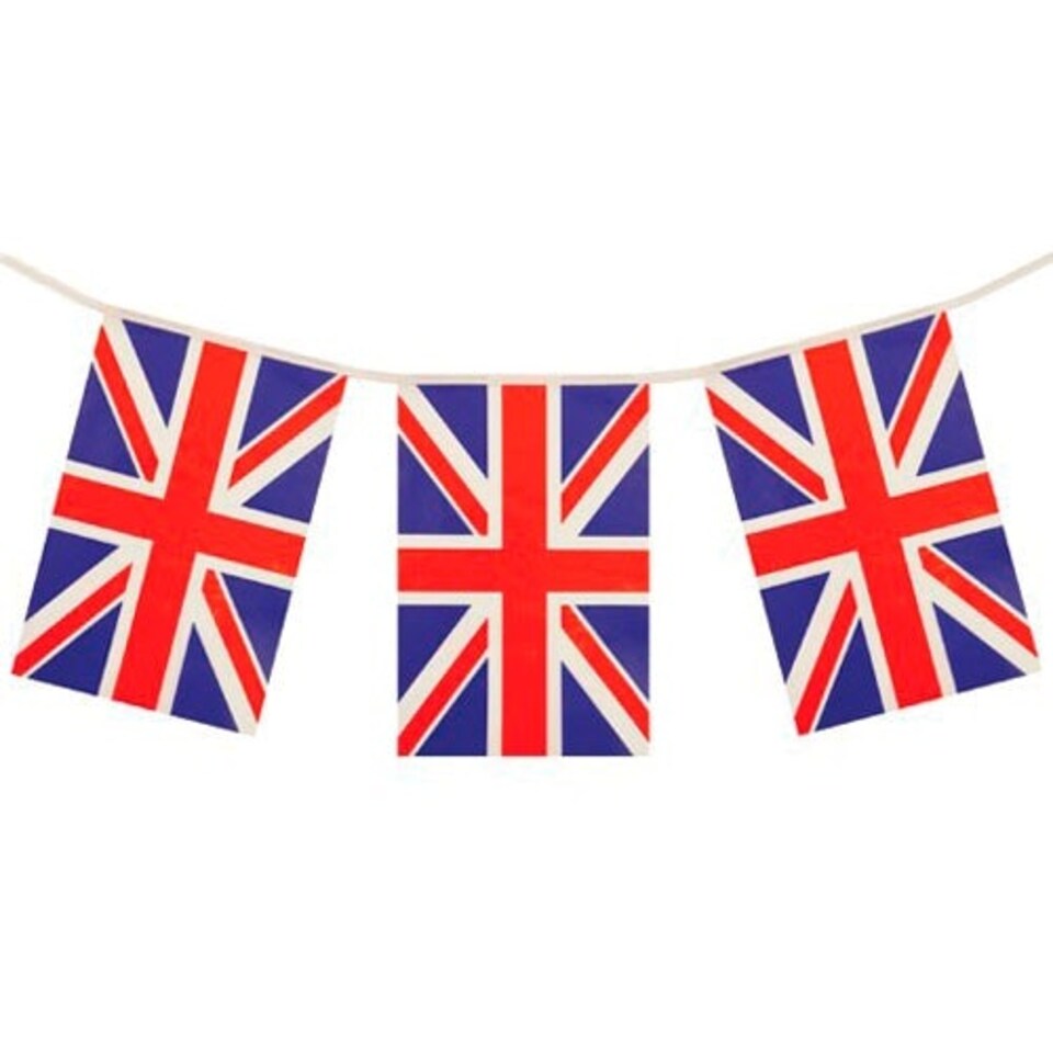 Union Jack PVC Flag Bunting 40m (10 x 4m)