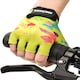 image 2 of Meteor Kids Bike Gloves – Breathable, Non-Slip, Padded for Comfort & Safety Yellow | Dino | JR M
