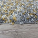 image 5 of KUKOON Yellow Ochre Mottled Shaggy Living Room Area Rug 200cm x 290cm Yellow