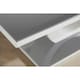 image 2 of Furniturebox Giovani Modern Halo Grey White High Gloss And Glass Coffee Table