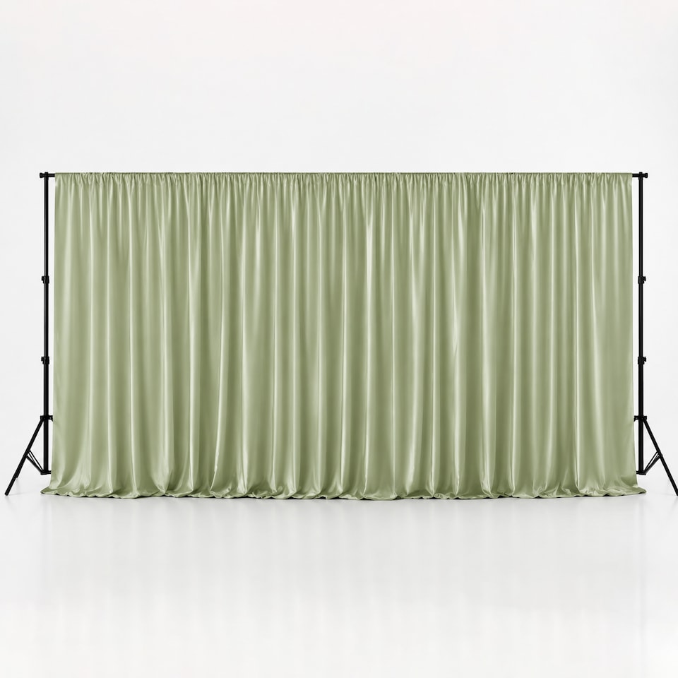image 1 of 3x6m Spandex Backdrop Photography Background Drapes with Rod Pocket