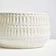 image 5 of Interiors by Premier Indoor Planter, Handcrafted Stoneware with Glazed Surface, Indoor Planter with Drainage Holes for Plants Grey