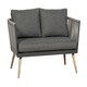 image 5 of Lifestyle Rattan Rope Detail Garden Sofa Set with Coffee Table