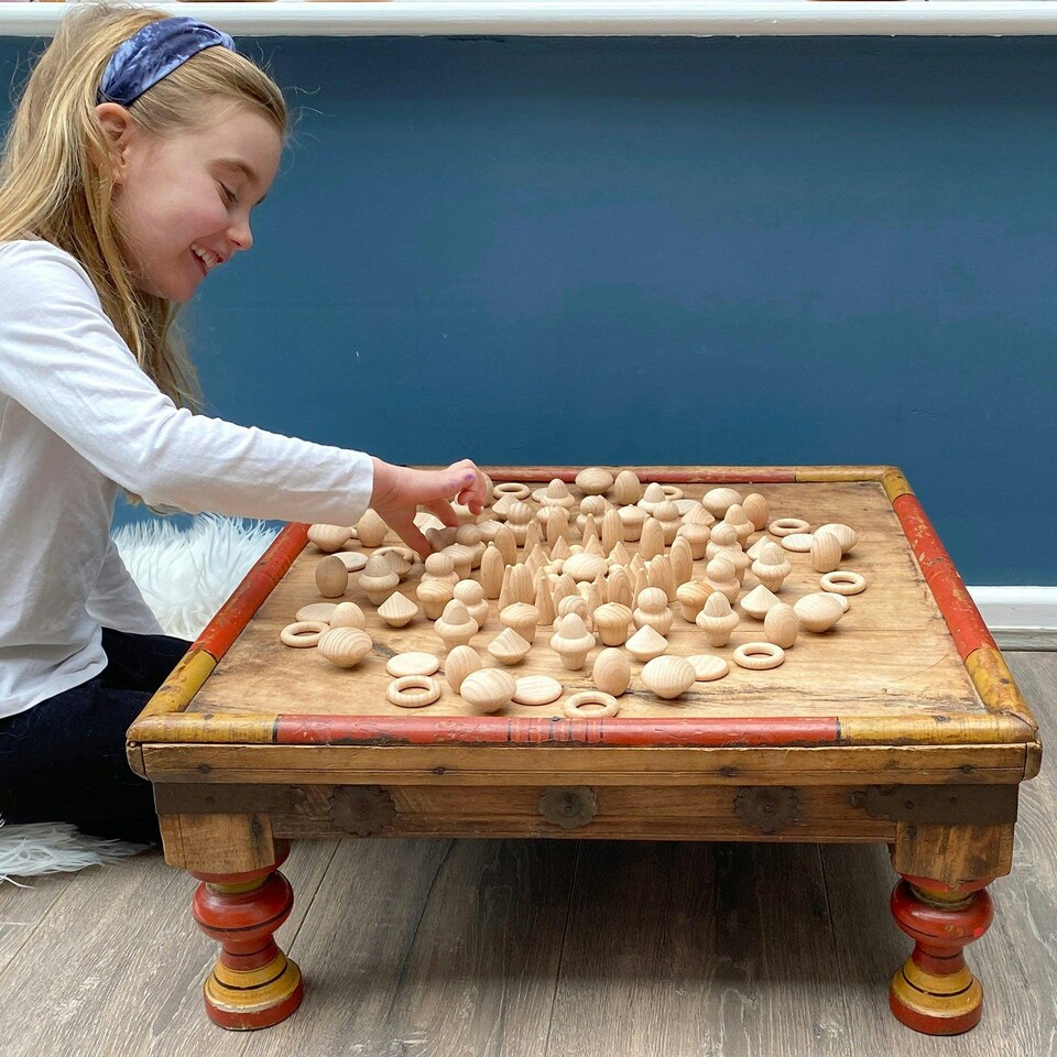 image 1 of Wooden Treasures Natural Set