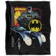image 1 of Batman Batmobile Blanket - Multicoloured - One Size