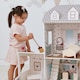 image 7 of Teamson Kids Wooden Farmhouse 2 Storey Doll House for 12" Dolls, Dollhouse