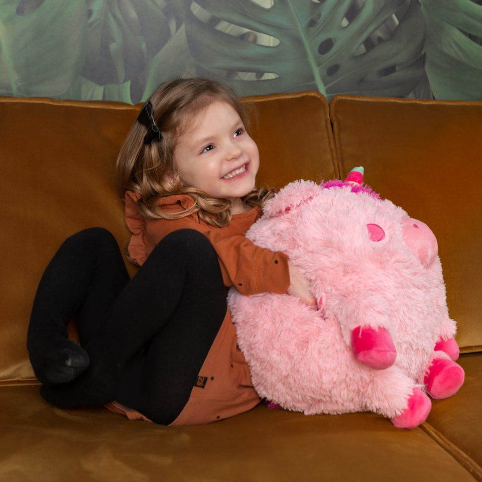 image 1 of Noxxiez Plush Hand Warmer Cushion - Unicorn