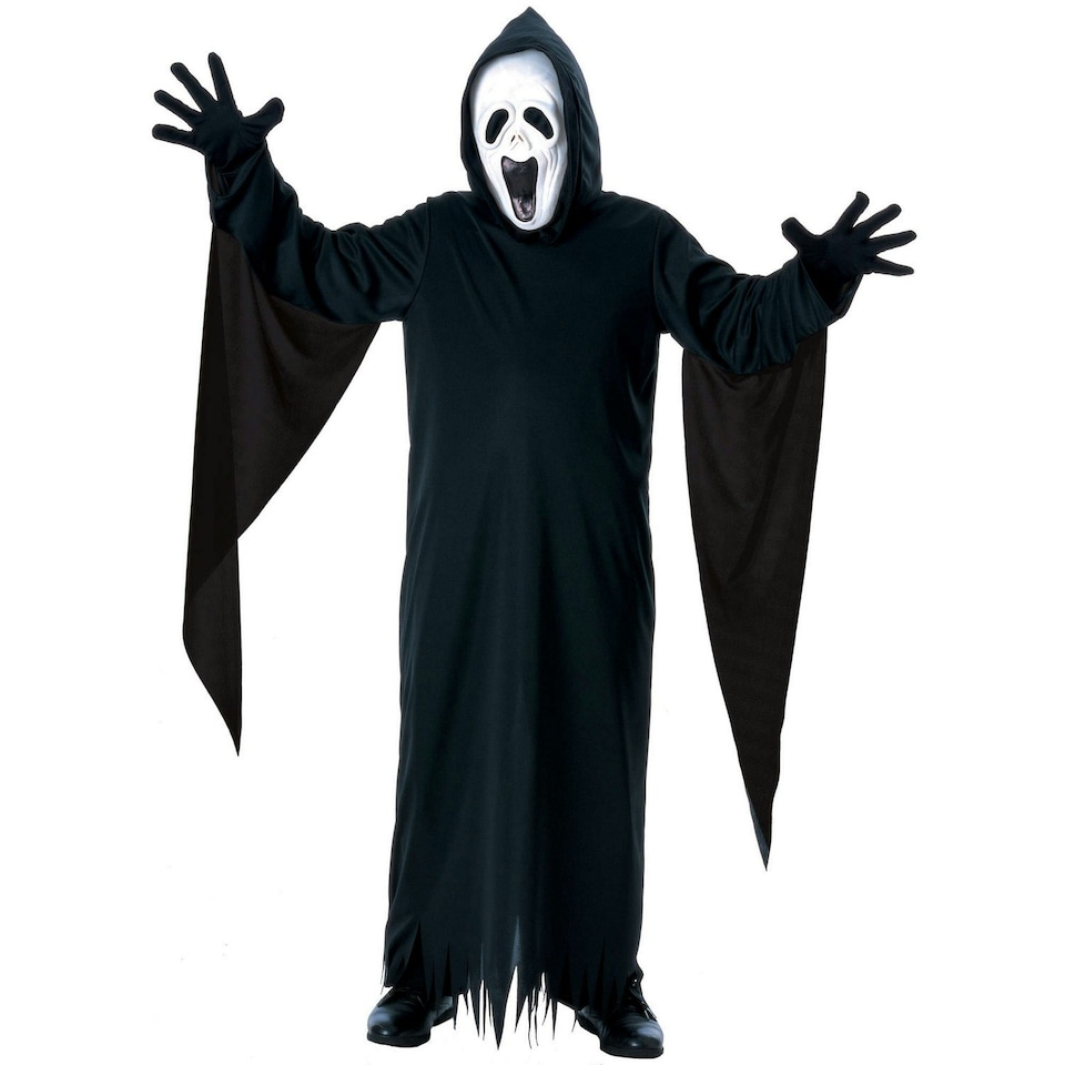 Bristol Novelty Childrens/Kids Howling Ghost Costume - Black - 8-10 Years Black | 8