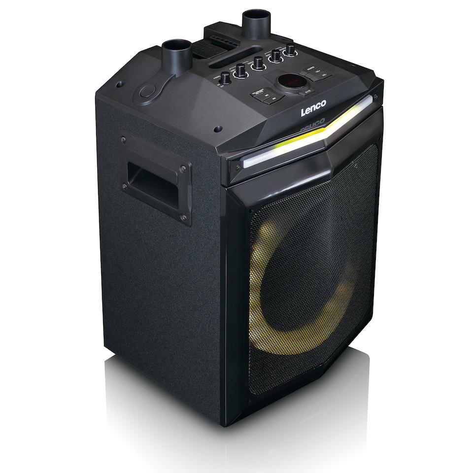 image 1 of LENCO - PA-220BK - PA with subwoofer and detachable tweeter column