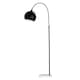 image 1 of BHS Benson Curved Floor Lamp | Black | Black | 1