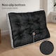 image 7 of SKYLOS Dog Bed Plush Soft Rose Velvet Non-Slip Pet Crate Keneel Mat | Grey | XXXL | One Size