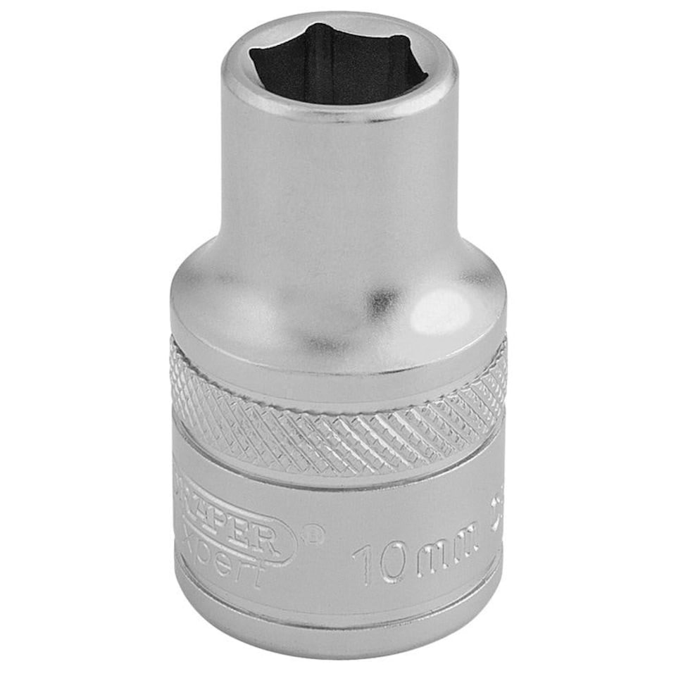 10Mm 6Pt Socket 1/2 Dr-Pckd - 16598