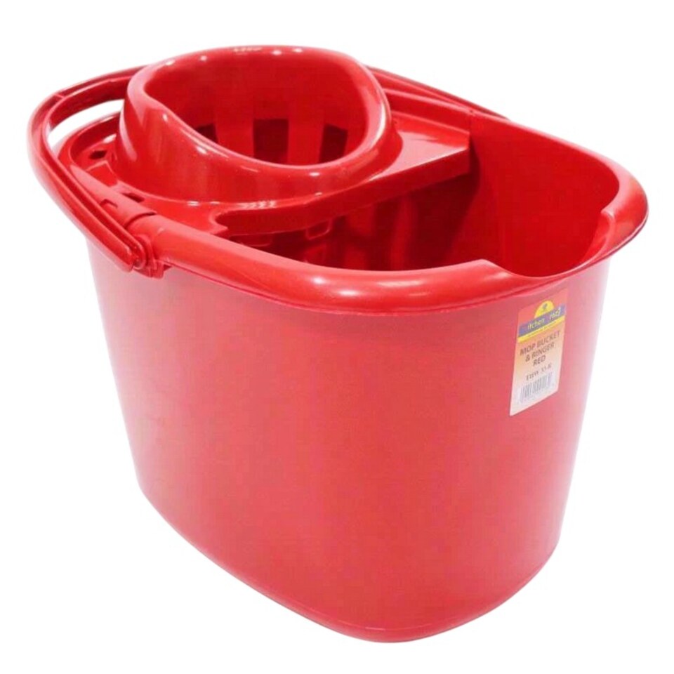 TML 15L Mop Bucket | Red | Red | One Size | 1