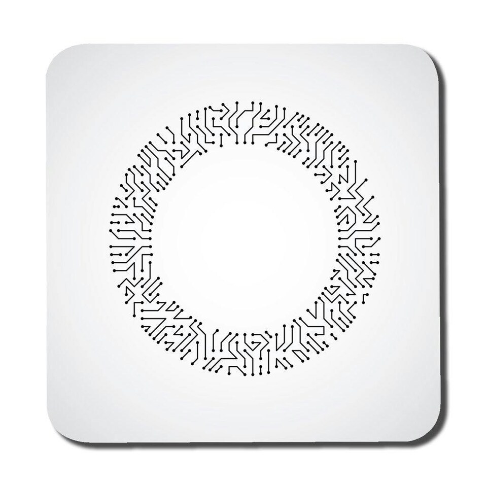 image 1 of Abstract technology (Placemat & Coaster Set)