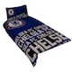 image 1 of Chelsea FC Single Duvet And Pillow Case Set Impact Design - Blue - One Size