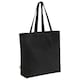 image 1 of Westford Mill Maxi Organic Tote Bag | Black | Black | 1
