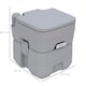 image 7 of Outsunny 20L Camping Toilet Portable Travel WC Caravan Picnic Fishing Restroom