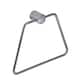 image 4 of Showerdrape Vitality Chrome Stainless Steel Wall Mounted Towel Ring | Silver | 1