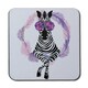 image 1 of Pink Zebra (Coaster)