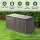 image 2 of VonHaus Garden Storage Box 270L Weatherproof with Lockable Lid