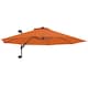 image 1 of Outsunny Sun Parasol with Vent, Wall Umbrella for Patio, Garden, Pool Orange | Orange