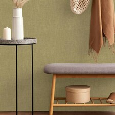 Boutique Loom Texture Golden Wallpaper Gold | Metallic