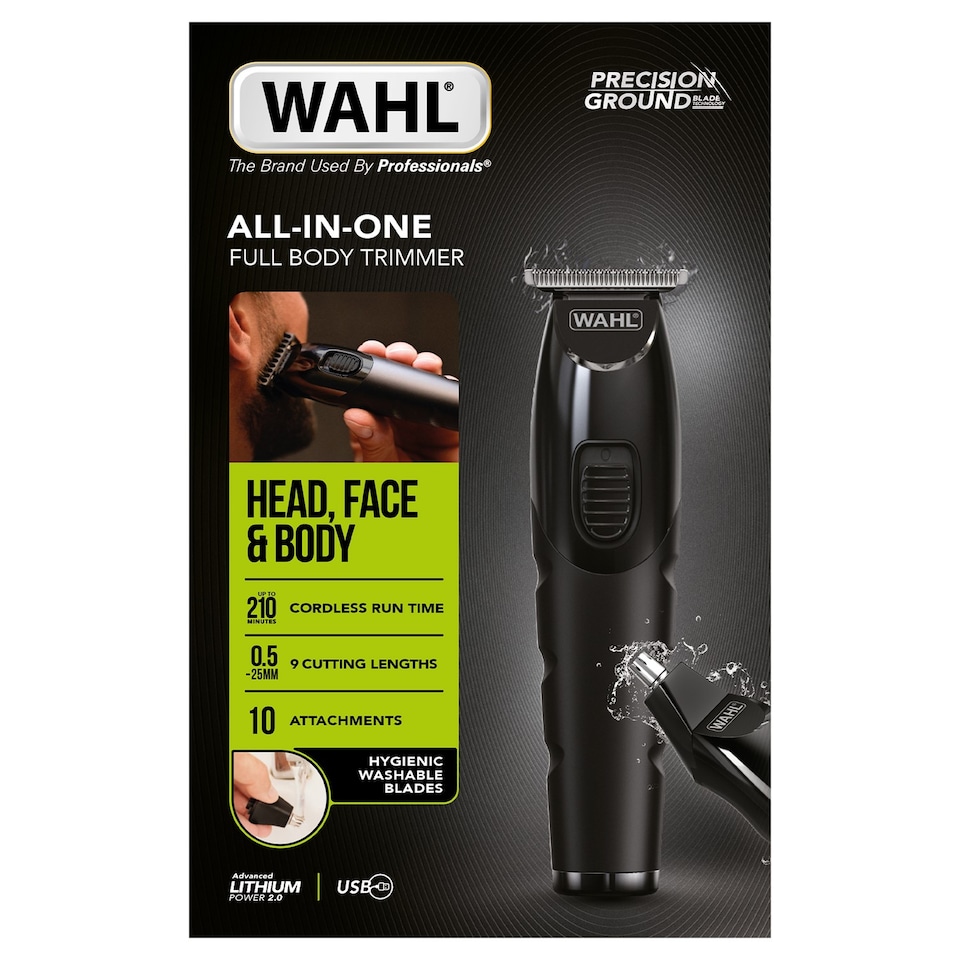 image 1 of Wahl All In One Full Body Trimmer - Haircuts Body Grooming and Detailing 3028664
