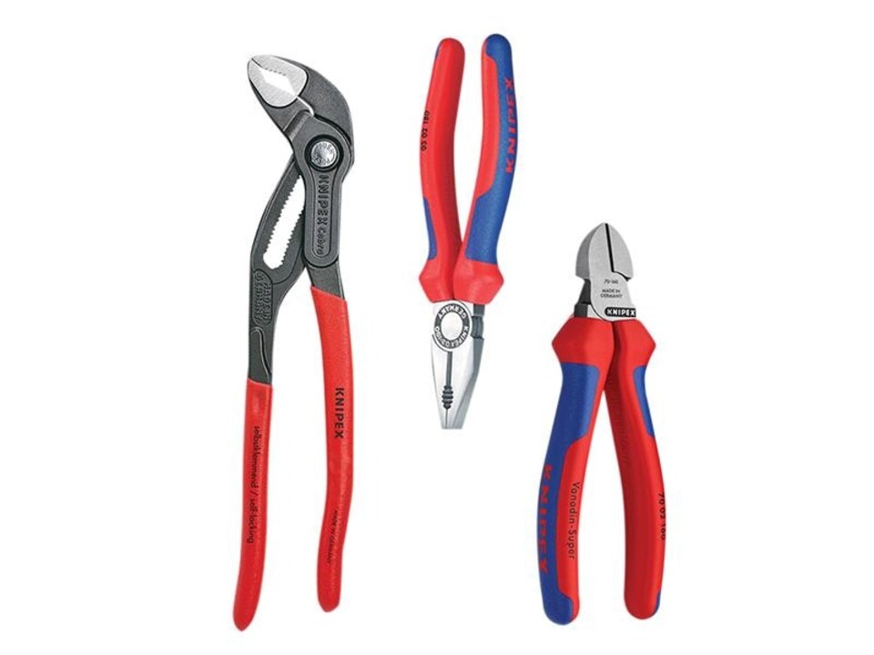 KNIPEX Plier Set, 3 Piece