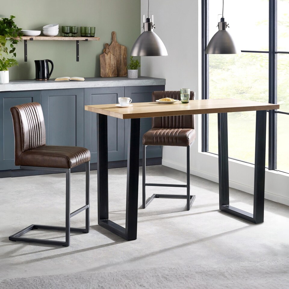 image 1 of Brooklyn Bar Table Oak