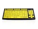 image 1 of Accuratus Monster 2 Keyboard - USB High Visibility Visual Impairment SEN Keyboard with Extra Large Keys & 2 Port USB Hub