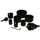 image 3 of 11pc Hole Saw Set Drill Arbor 19 - 64mm Cutter Round Circular Cut Wood Metal