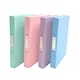 image 1 of Pack of 4 A4 Assorted Pastel Coloured Paper Over Board Ring Binders by Janrax