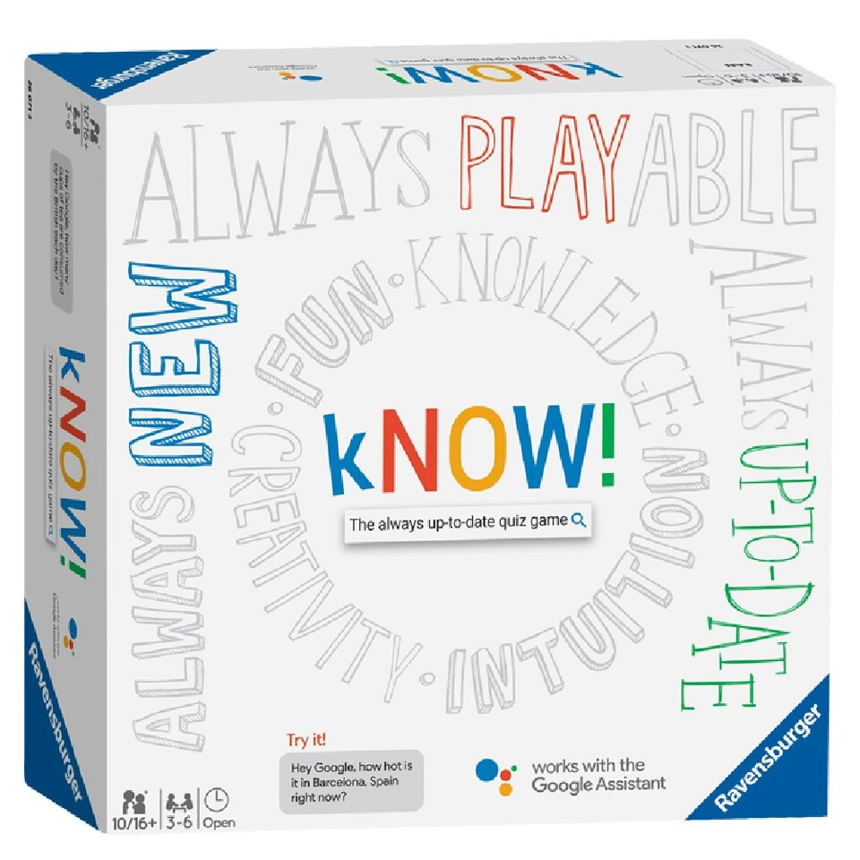 Ravensburger kNOW! The Always Up-to-date Quiz Game