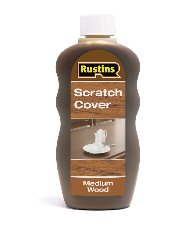 image 1 of Rustins Scratch Cover Restore & Protect Medium Wood 300ml