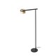 image 2 of Loop Integrated LED Floor Lamp Arc Black, 2700K