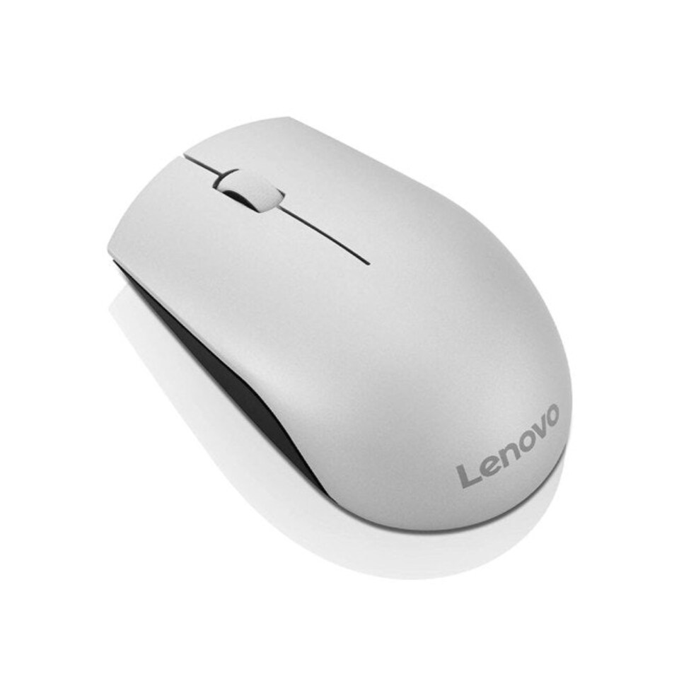 image 1 of Lenovo 520 Wireless Ambidextrous Optical Mouse Platinum - GY50T83716 GY50T83716