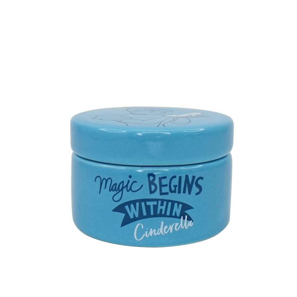 image 1 of Box Round Ceramic (6cm)  - Disney Cinderella