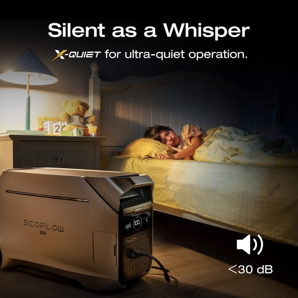 image 1 of EcoFlow Delta Pro 3 Portable Power Station with 4kw capacity & 8000w max power output