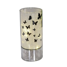 Glass Butterfly Design Tube with LED Lights