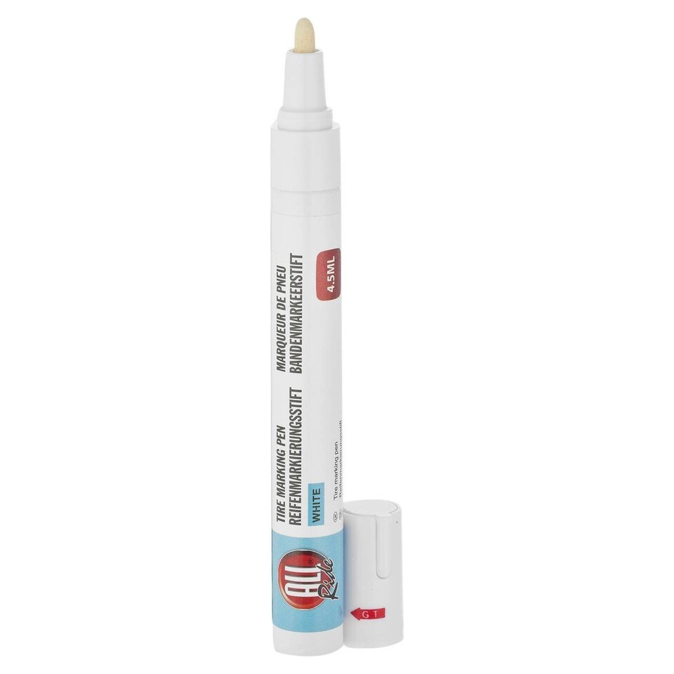 image 1 of White Tyre Paint Pen Permanent Waterproof Rubber Marker