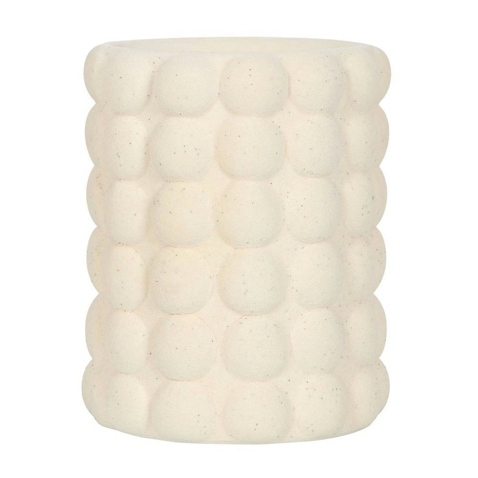 image 1 of Something Different Speckle Bubble Oil Burner - Cream - One Size